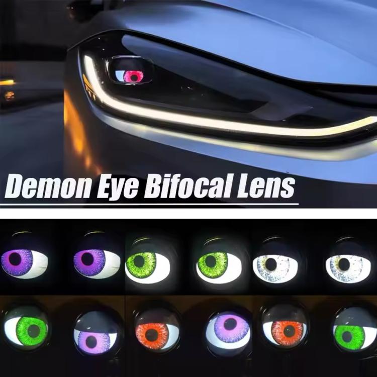 3-Inch Car Motorcycle LED Demon Eye Light Modification, For Two 3-Inch Car Motorcycle LED Demon Eye Light Modification, For Two
